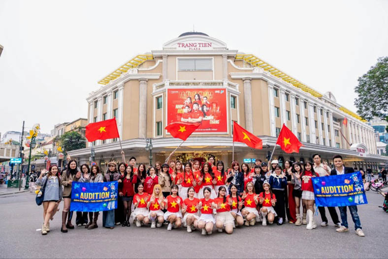 Giới trẻ tiếp lửa đội tuyển Audition Việt Nam qua điệu nhảy tự hào SEA Games 33